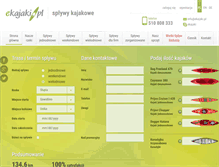 Tablet Screenshot of ekajaki.pl